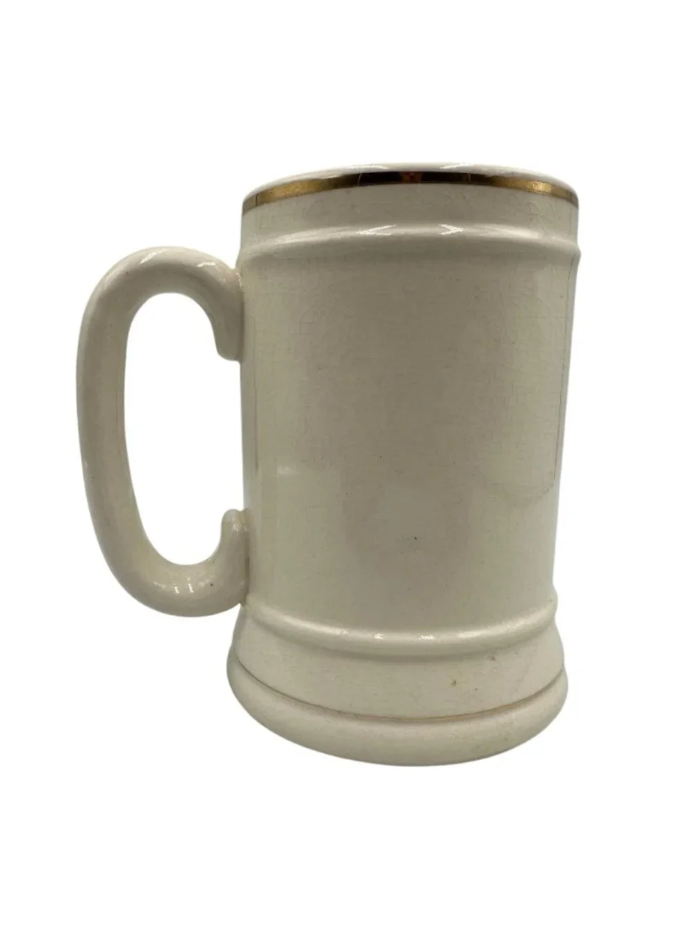 Vintage S.S. Admiral St. Louis MO Souvenir Ceramic Stein Mug Gold Trim Japan